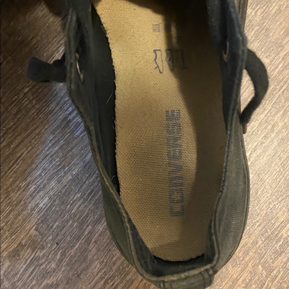 Converse Men's Black Canvas Sneakers - Picture 2 of 6